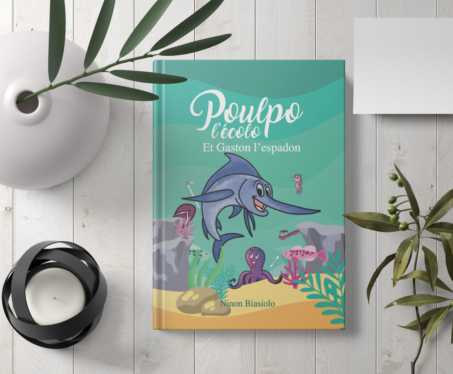Livre Poulpo l'écolo et Gaston l'espadon Tome 6