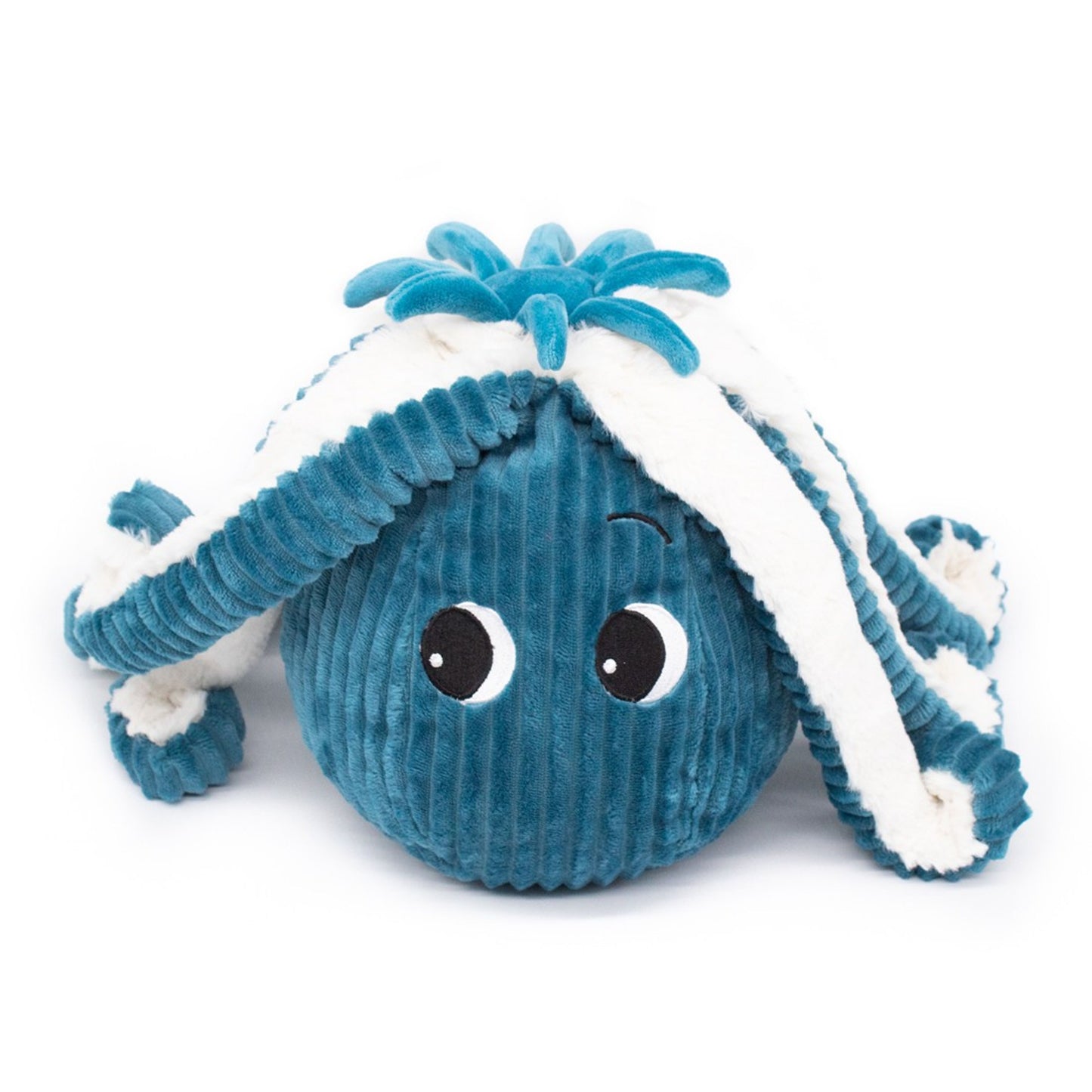 Peluche poulpe bleue