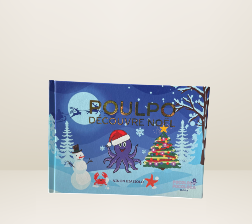PACK Poulpo découvre l'océan, noël et les Landes