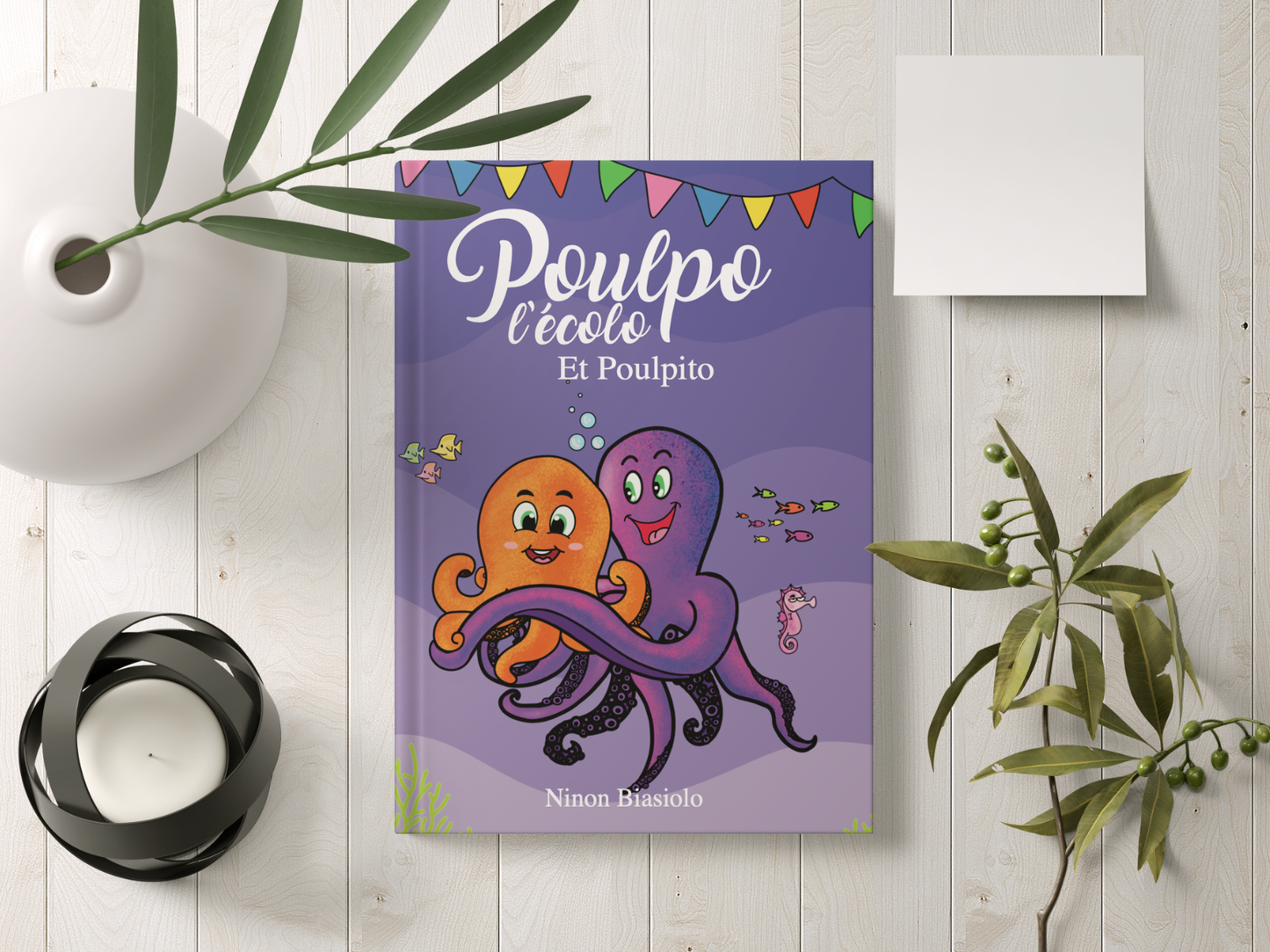 Livre Poulpo l'écolo et Poulpito Tome 5