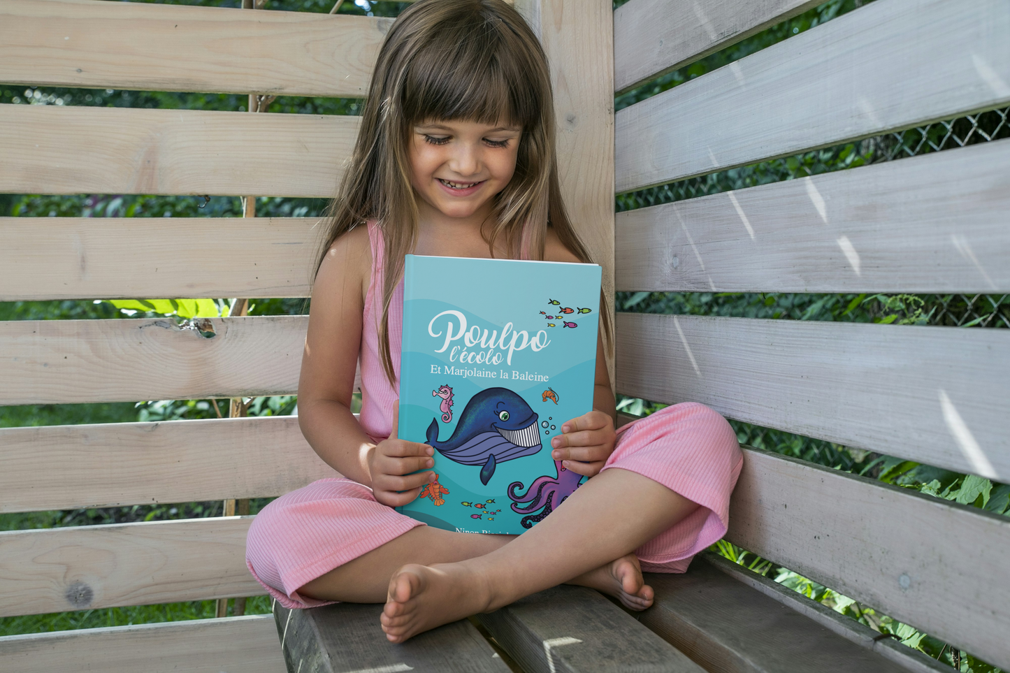 Livre Poulpo l'écolo et Marjolaine la baleine Tome 4