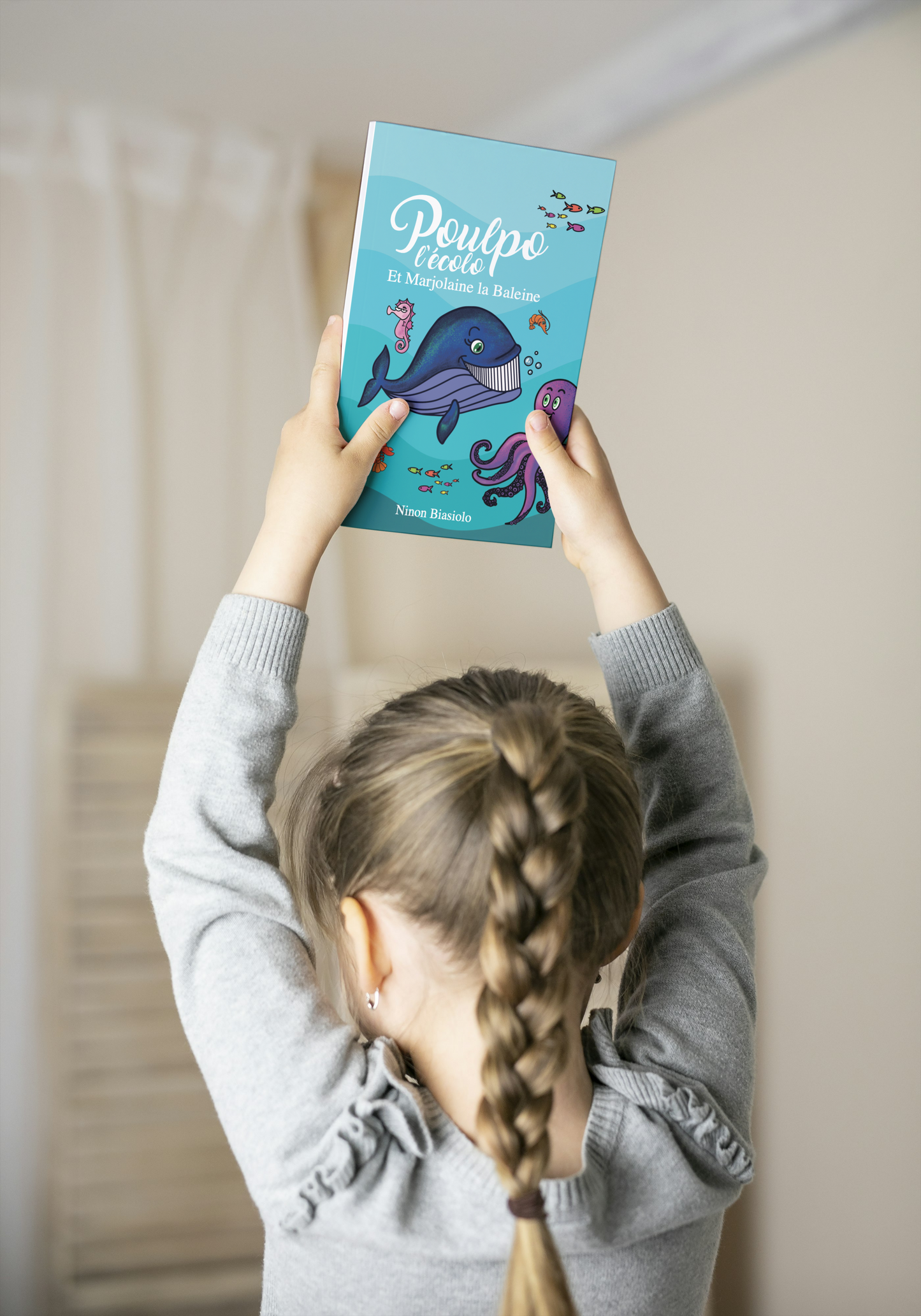 Livre Poulpo l'écolo et Marjolaine la baleine Tome 4